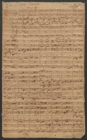 Erwachet und lachet; B, orch; D-Dur