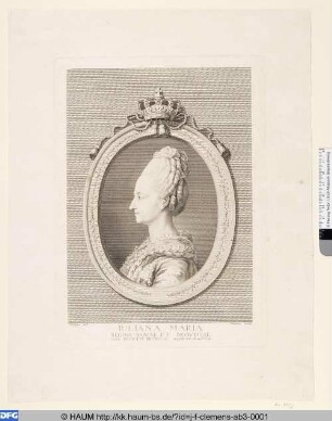 Juliane Marie, Königin von Dänemark und Norwegen