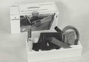 4. Verpackungswettbewerb 1966. Siemens Verpackung für Staubsauger „Auto-Rapid“