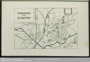 Strassenplan von Grossenhain