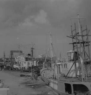 Stralsund. Hafen, VEB Volkswerft Stralsund