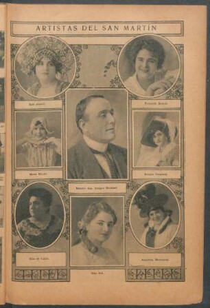 Artistas del San Martín