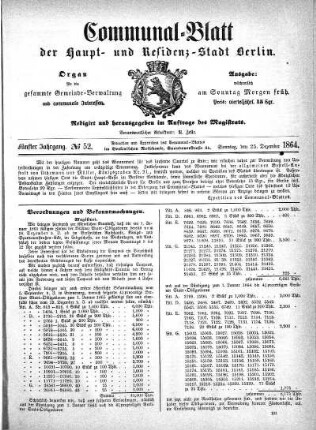 1864,52: No. 52, 25. Dezember 1864