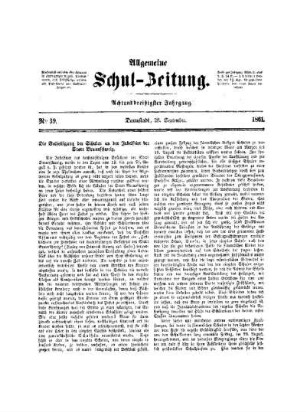Die Betheiligung der Schulen an der Jubelfeier der Stadt Braunschweig