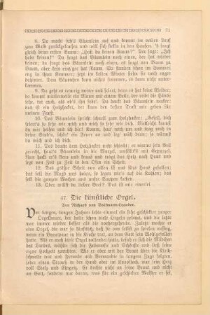 II. Märchen, Fabeln, Parabeln