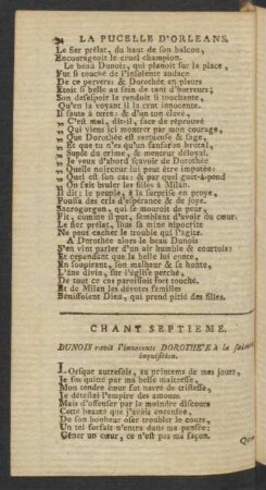 Chant Septieme