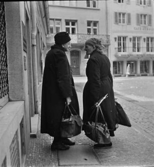 Auf dem Münsterplatz in Freiburg