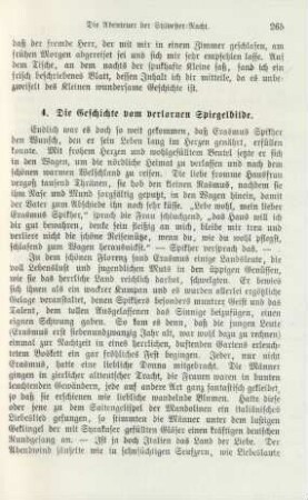 4. Die Geschichte vom verlornen Spiegelbilde