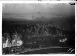 Bastei, Felsformation im Elbsandsteingebirge
