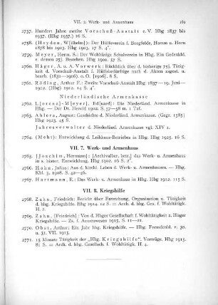 VII. 7. Werk- und Armenhaus