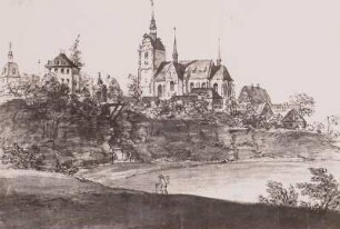 Dresden-Briesnitz: Blick auf die Kirche