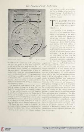 The Panama-Pacific International Exposition, San Francisco, 1915