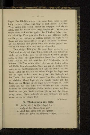 62. Wandersmann und Lerche.