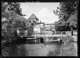 Schlawe (Slawno/Polen). Partie am Holzgraben