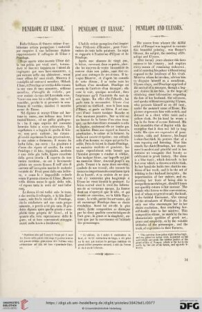 Pénélope et Ulysse