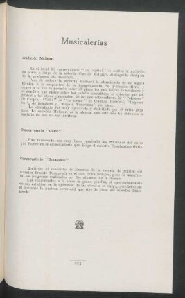 Audición Molinari