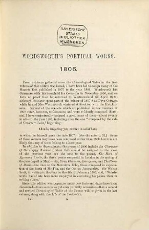 The poetical works of William Wordsworth, 4