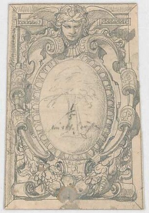 Thiersch, Friedrich von; München; Justizpalast - Ornamententwurf (Teilansicht)