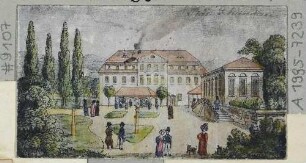 Heilanstalt und Kurbad in Schandau (Bad Schandau) in der Sächsischen Schweiz
