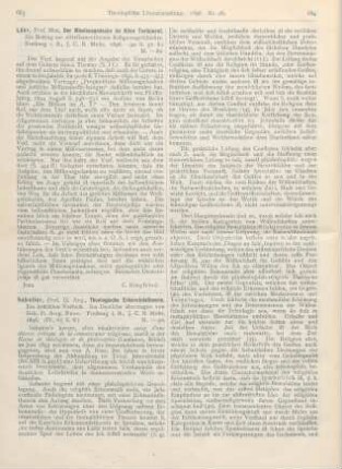683-685 [Rezension] Sabatier, August, Theologische Erkenntnistheorie. Ein kritischer Versuch