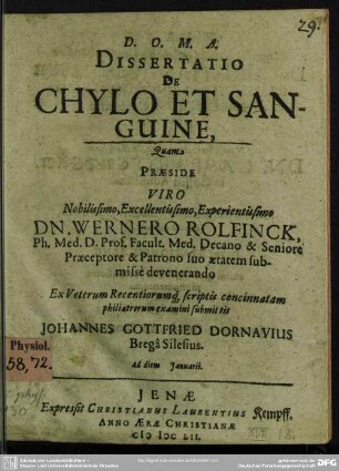 De chylo et sanguine