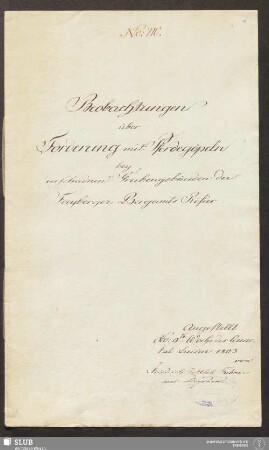 Beobachtungen über Förderung mit Pferdegöpeln bey verschiednen Grubengebäuden der Freyberger Bergamts Refier - 17.6618 4.