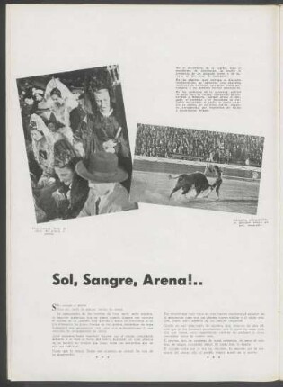 Sol, sangre, arena!..