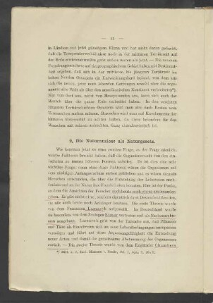 2. Die Naturauslese als Naturgesetz
