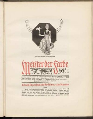 Eduard Meyerheim und die Seinen (Schluß)
