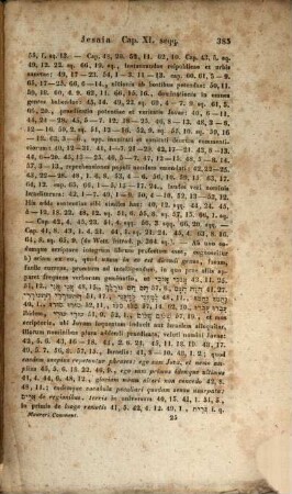 Commentarius grammaticus criticus in Vetus Testamentum : in usum maxime gymnasiorum et academiarum adornatus. [1],3