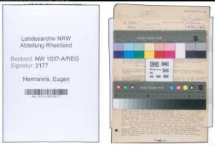 Entnazifizierung Eugen Hermanns , geb. 00.00.0000 (Beamter)