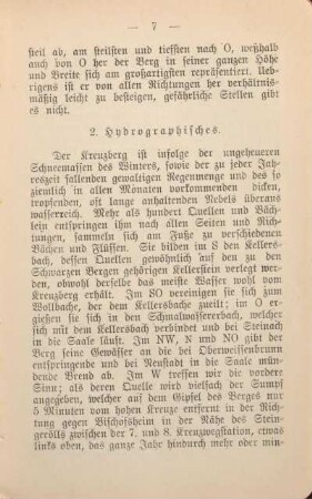 2. Hydrographisches.