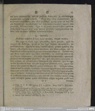 §. XXVIII. Doctrina vulgaris de levis notae macula, eiusque natura