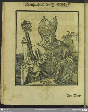 Bernhardus der 21. Bischoff