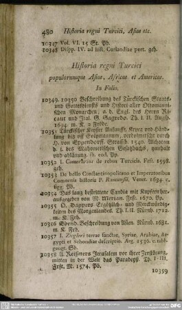 Historia regni Turcici populorumque Asiae, Africae et Americae
