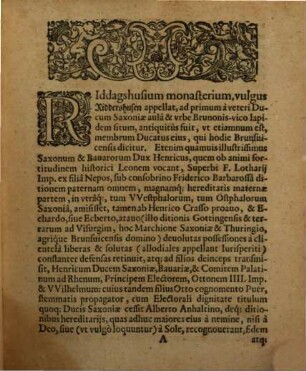 Chronicon Riddagshusense