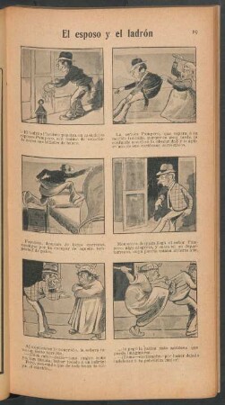 El esposo y el ladrón - [Cómic]