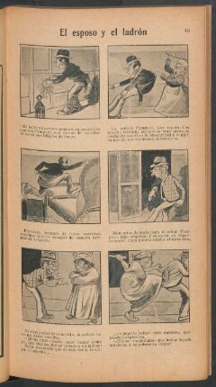El esposo y el ladrón - [Cómic]