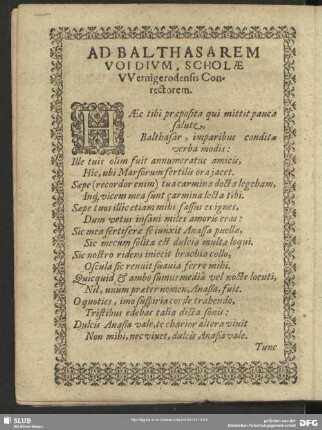 Carminum Iohannis Schraderi Aeglensis