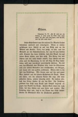 26-34, Ostern