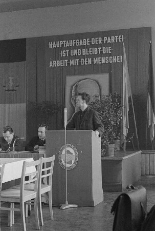 SED Delegierten-Konferenz (Wahl der Parteileitung)