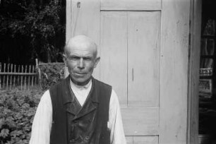 Kurischer Fischer in Nida : Portrait eines Fischers in Nida auf der kurischen Nehrung.