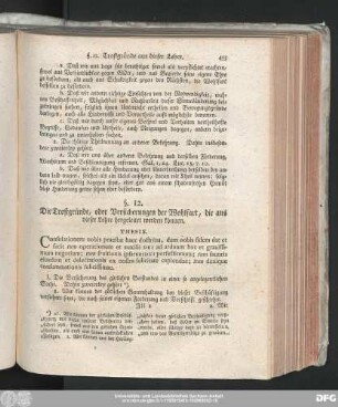 §. 12. Die Trostgründe, oder Versicherungen der Wohlfart, die aus dieser Lehre hergeleitet werden können.