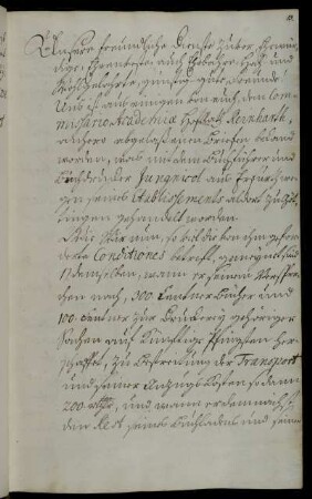 Bedingungen für die Übersiedlung des Buchhändlers und -druckers Jungnicol aus Erfurt.