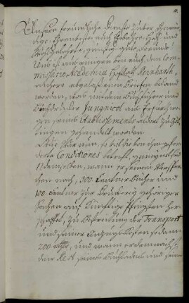 Bedingungen für die Übersiedlung des Buchhändlers und -druckers Jungnicol aus Erfurt.