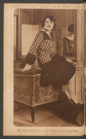 Original vestido de tarde