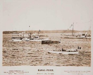 Eröffnung Nord-Ostsee-Kanal - Kaisers Ankunft