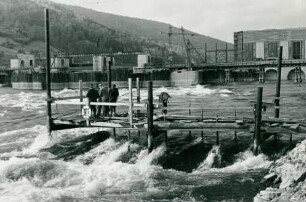 Donaukraftwerk Jochenstein, 1953-1955