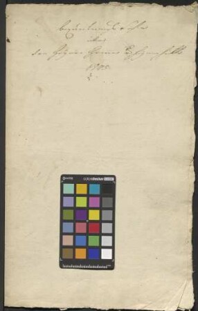 Einquartierungsliste über den Hainer Hammer und die Hainer Hütte vom 26., 28. und 31. März sowie 9. April 1795