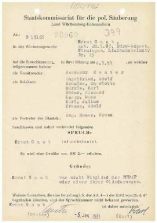Gaub, Ernst